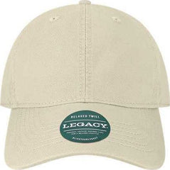 Legacy EZA Relaxed Twill Dad Cap - Stone | HIT a Double