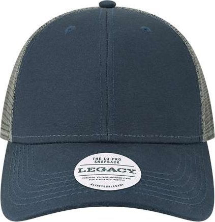 Legacy LPS Lo-Pro Snapback Trucker Cap - Navy Dark Gray | HIT a Double