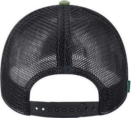 Legacy LPS Lo-Pro Snapback Trucker Cap - Olive Black | HIT a Double