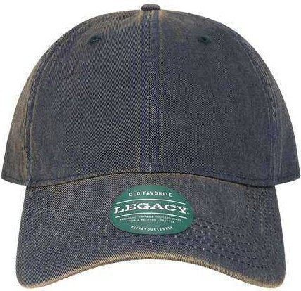 Legacy OFAST Old Favorite Solid Twill Cap - Navy | HIT a Double