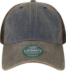 Legacy OFA Old Favorite Trucker Cap - Navy Brown | HIT a Double