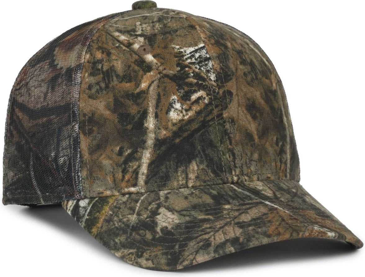 OC Sports 315M Camo Mesh Back Cap - Mossy Oak Country DNA - HIT a Double - 1
