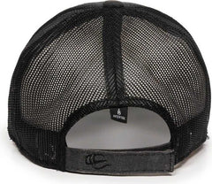 OC Sports CBW-100M Adjustable Mesh Back Cap - Kryptek Typhontm Black | HIT a Double
