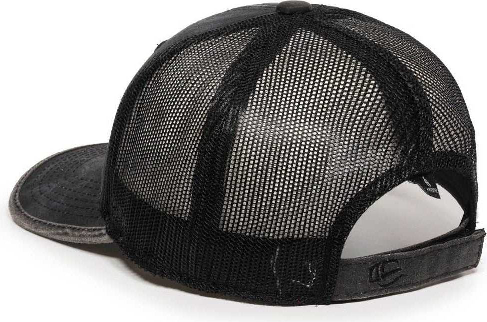 OC Sports CBW-100M Adjustable Mesh Back Cap - Kryptek Typhontm Black | HIT a Double