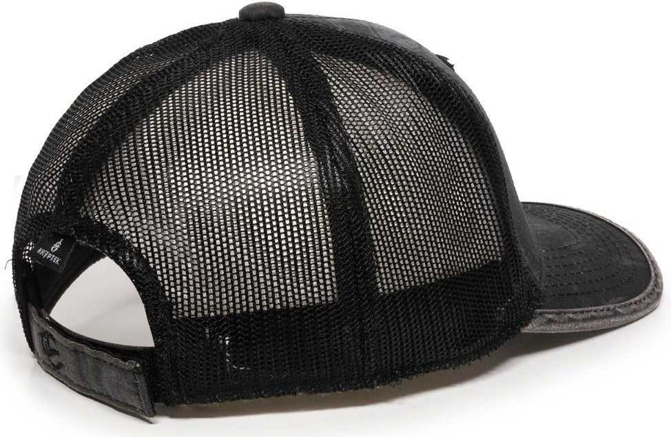 OC Sports CBW-100M Adjustable Mesh Back Cap - Kryptek Typhontm Black | HIT a Double
