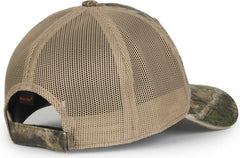 OC Sports CGWM-301 Adjustable Mesh Back Cap - Realtree APX Khaki | HIT a Double