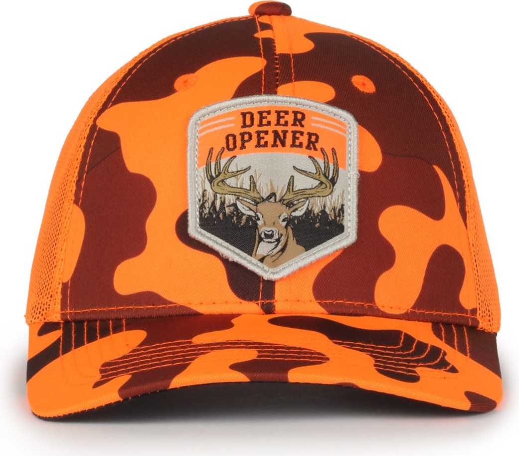 OC Sports DEER02 Deer Design Cap - Blaze Generic Camo - HIT a Double - 2