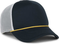 OC Sports FFA-FOAM FFA Foam Mesh Back with Cord - Navy White | HIT a Double