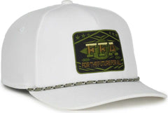OC Sports FFA792 FFA Cap - White | HIT a Double