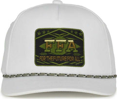 OC Sports FFA792 FFA Cap - White - HIT a Double - 2