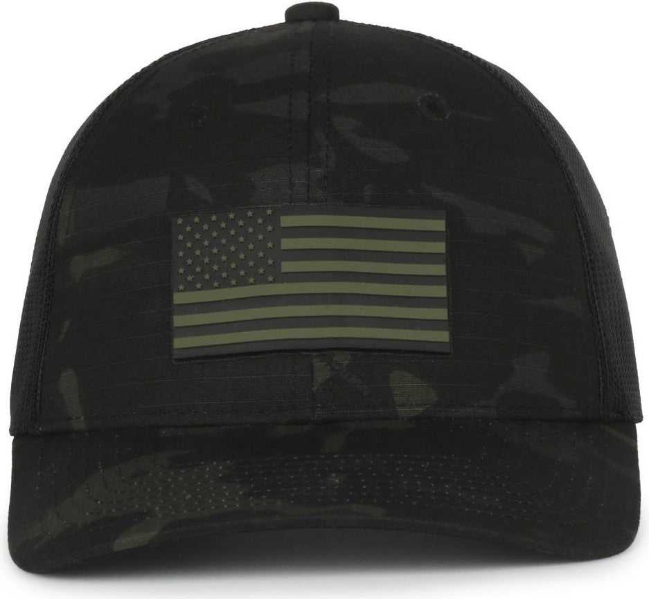 OC Sports FLAG01 FFA Cap - Multicam Black Black - HIT a Double - 2