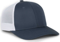 OC Sports FLX672M-E ProFlex Adjustable Sweatband Cap - E Navy White | HIT a Double