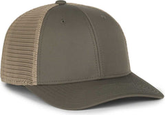 OC Sports FLX672M-E ProFlex Adjustable Sweatband Cap - E Olive Khaki | HIT a Double