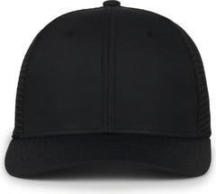 OC Sports FLX672M-E ProFlex Adjustable Sweatband Cap - E Black Black | HIT a Double