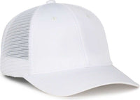 OC Sports FLX672M-E ProFlex Adjustable Sweatband Cap - E White White | HIT a Double