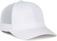 OC Sports FLX672M-E ProFlex Adjustable Sweatband Cap - E White White | HIT a Double