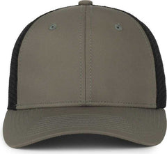 OC Sports FLX672M-E ProFlex Adjustable Sweatband Cap - E Olive Black | HIT a Double