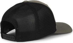 OC Sports FLX672M-E ProFlex Adjustable Sweatband Cap - E Olive Black | HIT a Double