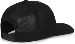 OC Sports FLX672M-E ProFlex Adjustable Sweatband Cap - E Black Black | HIT a Double
