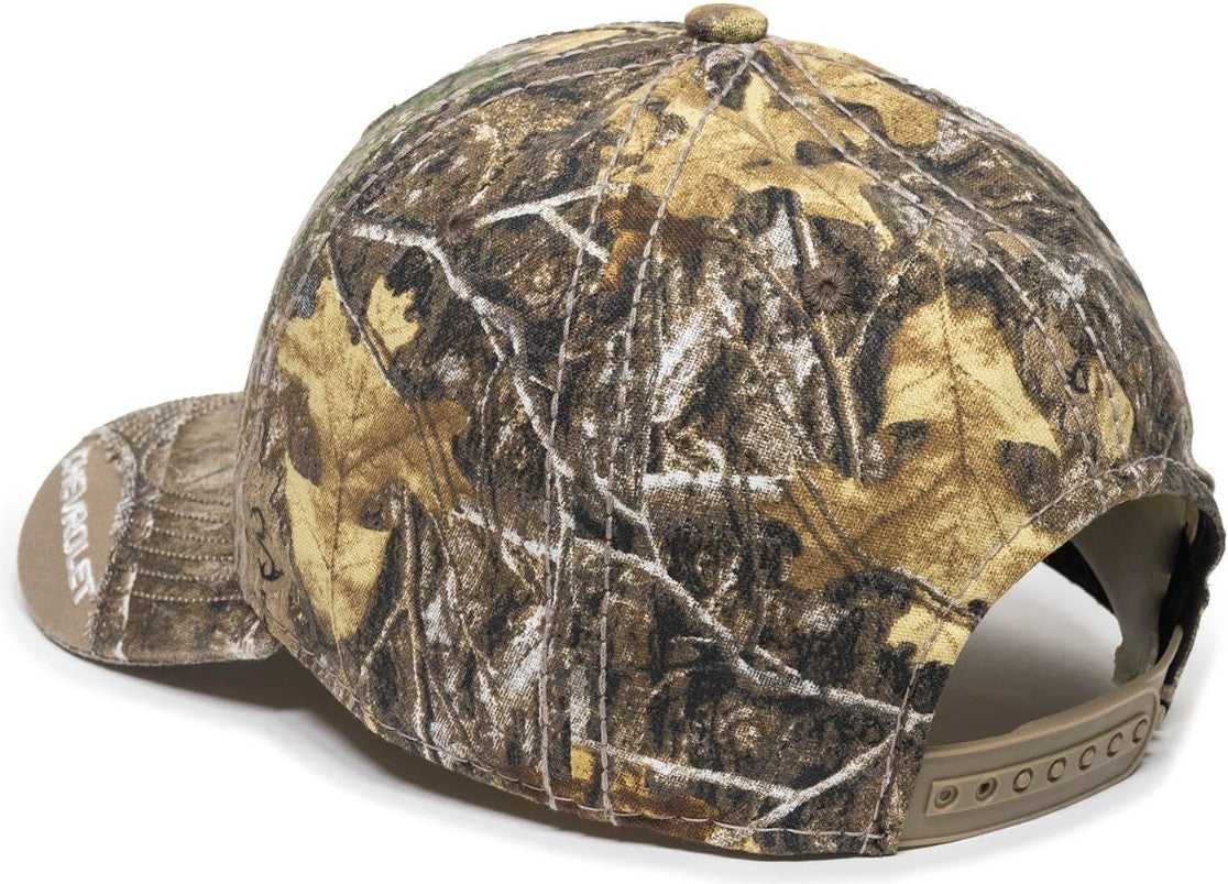 OC Sports GEN09A Chevrolet Cap - Realtree Edge - HIT a Double - 6