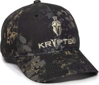 OC Sports KRY-029 Low Crown Solid Back Cap - Kryptek Obskura Nox | HIT a Double