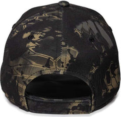 OC Sports KRY-029 Low Crown Solid Back Cap - Kryptek Obskura Nox - HIT a Double - 2