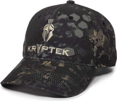 OC Sports KRY-029 Low Crown Solid Back Cap - Kryptek Obskura Nox - HIT a Double - 4