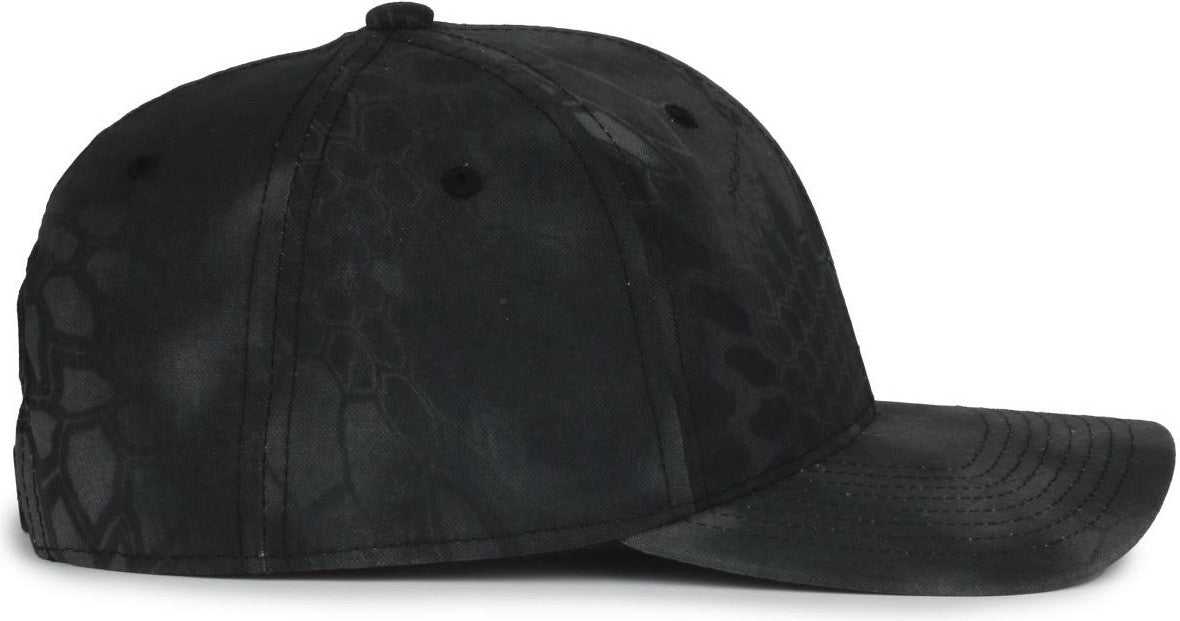 OC Sports MB2021CAMO Modern Camo Adjustable Solid Back Cap - Kryptek Typhon | HIT a Double