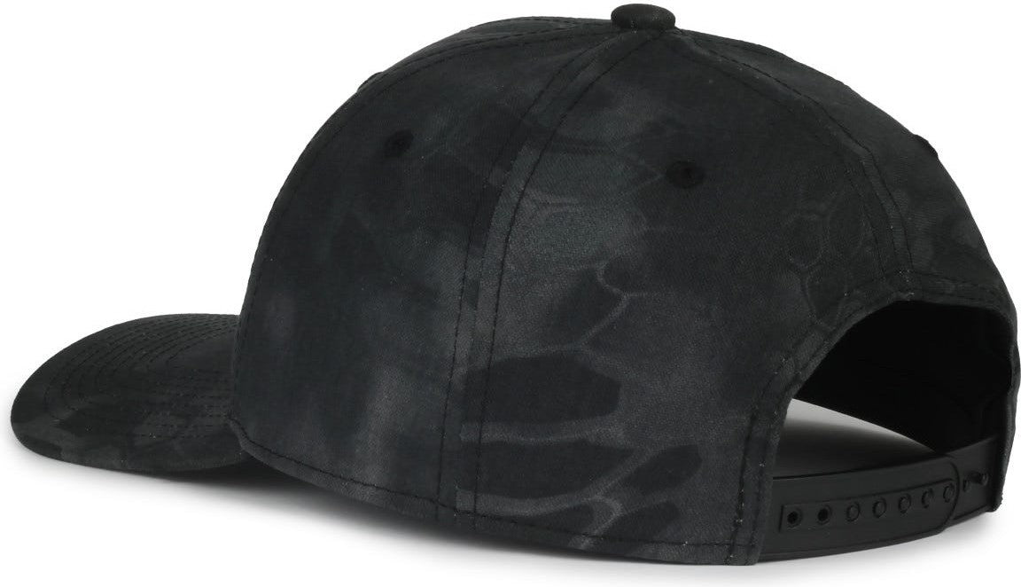 OC Sports MB2021CAMO Modern Camo Adjustable Solid Back Cap - Kryptek Typhon | HIT a Double