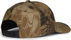 OC Sports MB2021CAMO Modern Camo Adjustable Solid Back Cap - Kryptek Highlander | HIT a Double