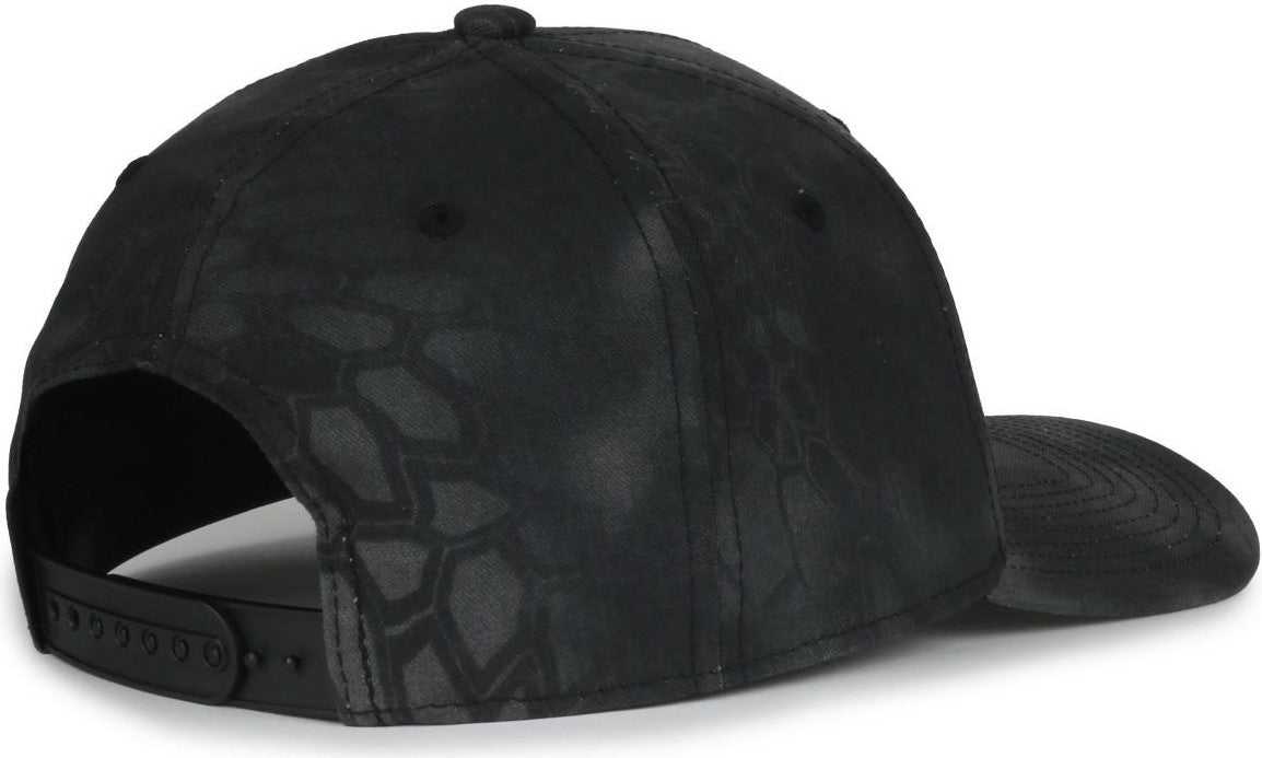 OC Sports MB2021CAMO Modern Camo Adjustable Solid Back Cap - Kryptek Typhon | HIT a Double