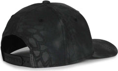 OC Sports MB2021CAMO Modern Camo Adjustable Solid Back Cap - Kryptek Typhon | HIT a Double