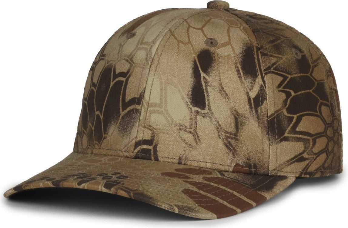 OC Sports MB2021CAMO Modern Camo Adjustable Solid Back Cap - Kryptek Highlander | HIT a Double