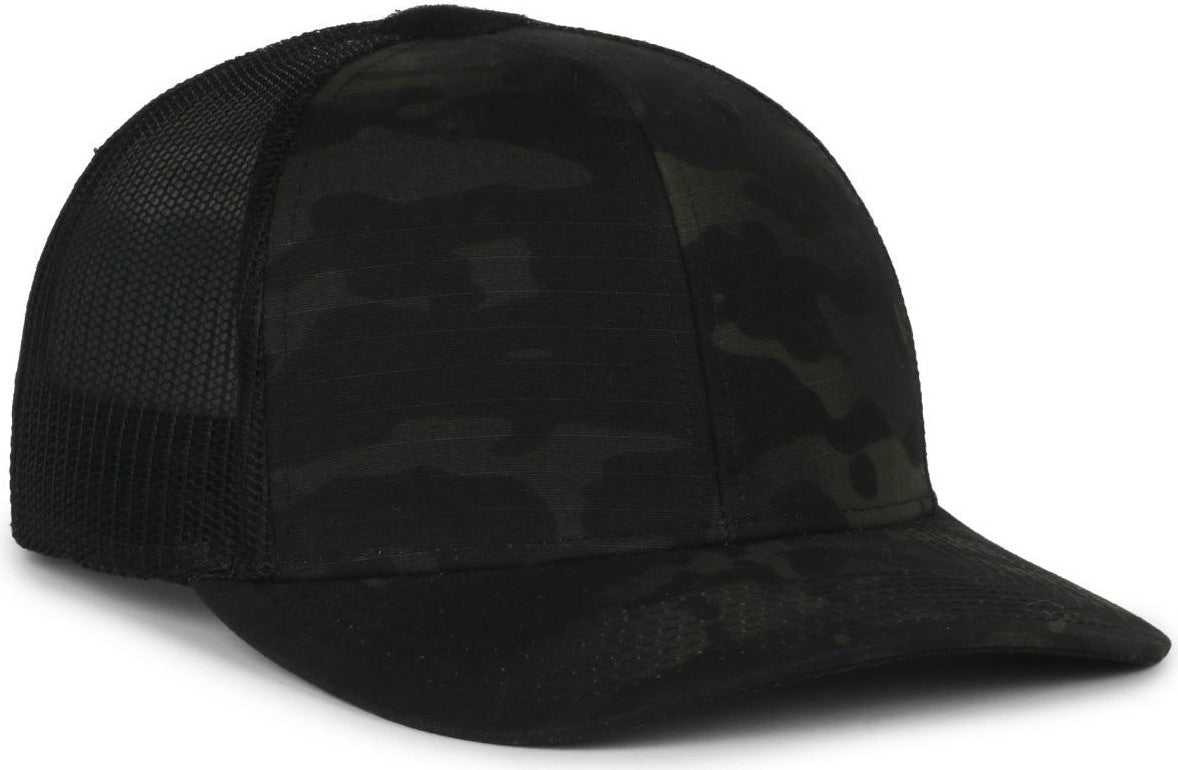 OC Sports MC-002C Loop Patch Cap - Multicam Black | HIT a Double