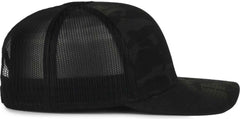 OC Sports MC-002C Loop Patch Cap - Multicam Black - HIT a Double - 3