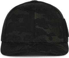 OC Sports MC-002C Loop Patch Cap - Multicam Black - HIT a Double - 2