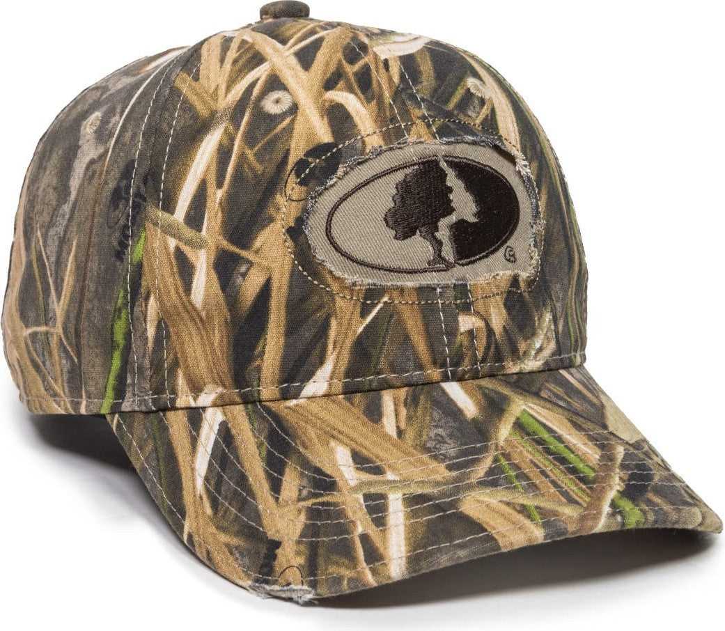 OC Sports MOFS11B Adjustable Cap - Mossy Oak Shadow Grass Habitat | HIT a Double