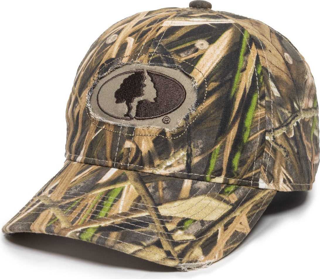 OC Sports MOFS11B Adjustable Cap - Mossy Oak Shadow Grass Habitat - HIT a Double - 4