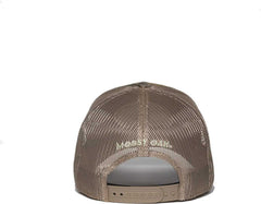OC Sports MOFS38B Mossy Oak Snapback Mesh Back Cap - Mossy Oak Shadowgrass Tan - HIT a Double - 2
