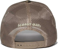 OC Sports MOFS38B Mossy Oak Snapback Mesh Back Cap - Mossy Oak Bottomlands Tan | HIT a Double