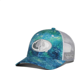 OC Sports MOFS49B Mossey Oak Fishing Cap Pro Crown - Mossy Oak Coastal Inshore White | HIT a Double