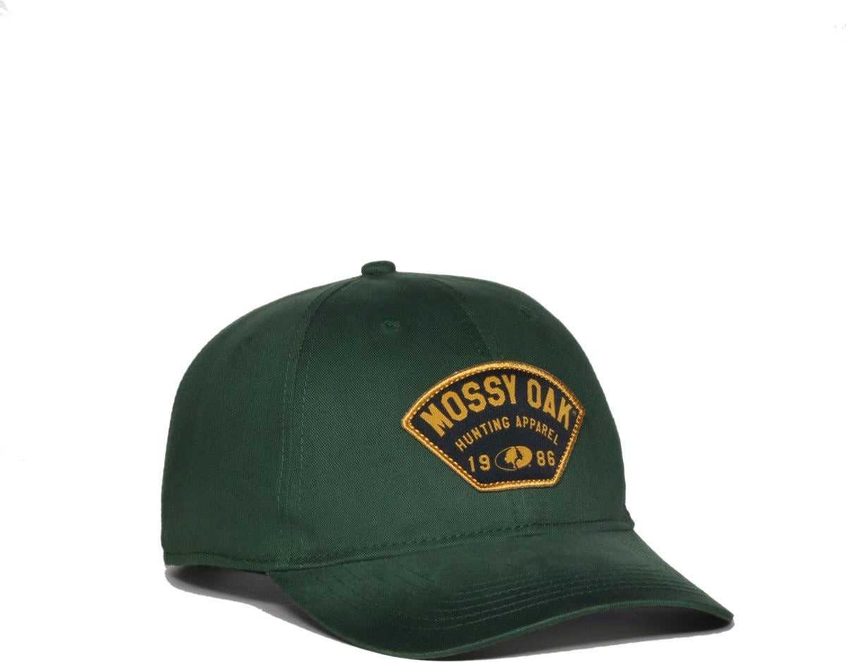 OC Sports MOFS50A Mossy Oak Scout Patch Low Crrown Cap - Dark Green | HIT a Double