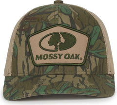 OC Sports MOFS53 Mossy Oak Green Leaf Cap -Mossy Oak Greenleaf Tan | HIT a Double