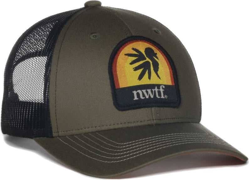 OC Sports NWTF35A National Wild Turkey Series Cap - Loden Black | HIT a Double