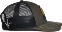 OC Sports NWTF35A National Wild Turkey Series Cap - Loden Black - HIT a Double - 3