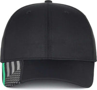 OC Sports OC601 Performance Service Flag Insert Cap - Black Mlty2 | HIT a Double