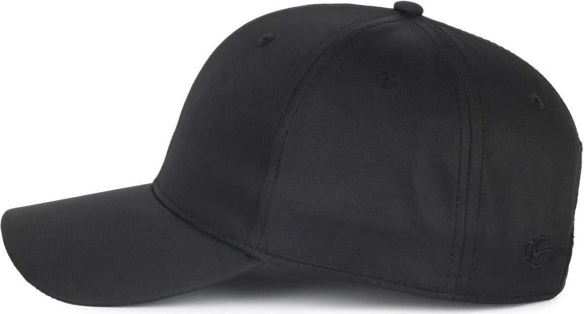 OC Sports OC601 Performance Service Flag Insert Cap - Black Polc2 | HIT a Double