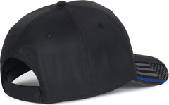 OC Sports OC601 Performance Service Flag Insert Cap - Black Polc2 | HIT a Double