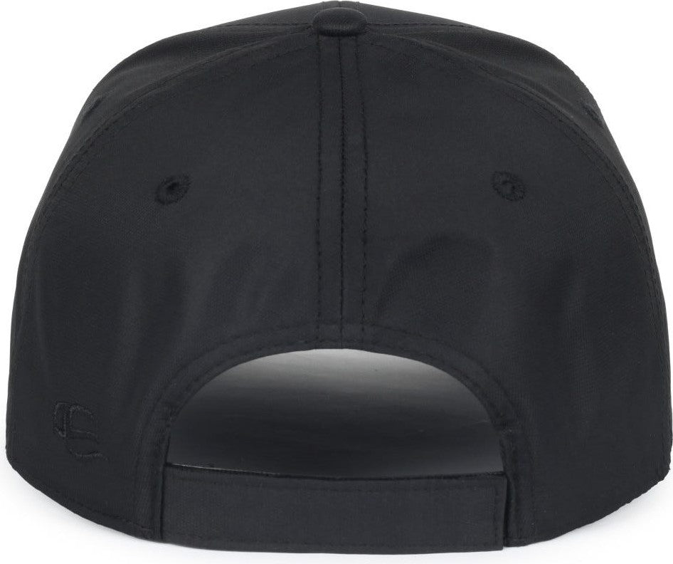 OC Sports OC601 Performance Service Flag Insert Cap - Black Fire2 | HIT a Double