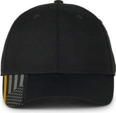 OC Sports OC601 Performance Service Flag Insert Cap - Black Disp2 | HIT a Double